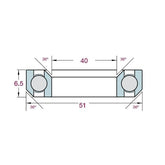 FBI Acb4051K Trek Emonda, Madone, Domane Lower Bearing